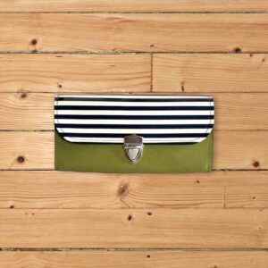 カーキグリーン×ボーダー【3費目管理用】