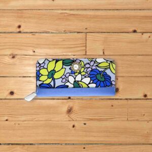 レトロフラワーブルー【3費目管理用】