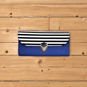 コバルトブルー×ボーダー【3費目管理用】