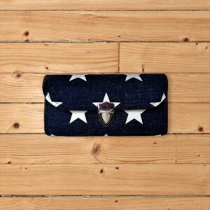 デニム風スター柄【3費目管理用】