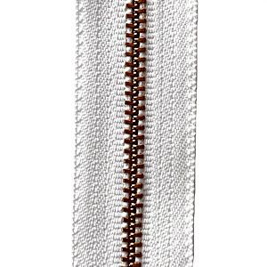 ファスナーポケット用ファスナー・ホワイト