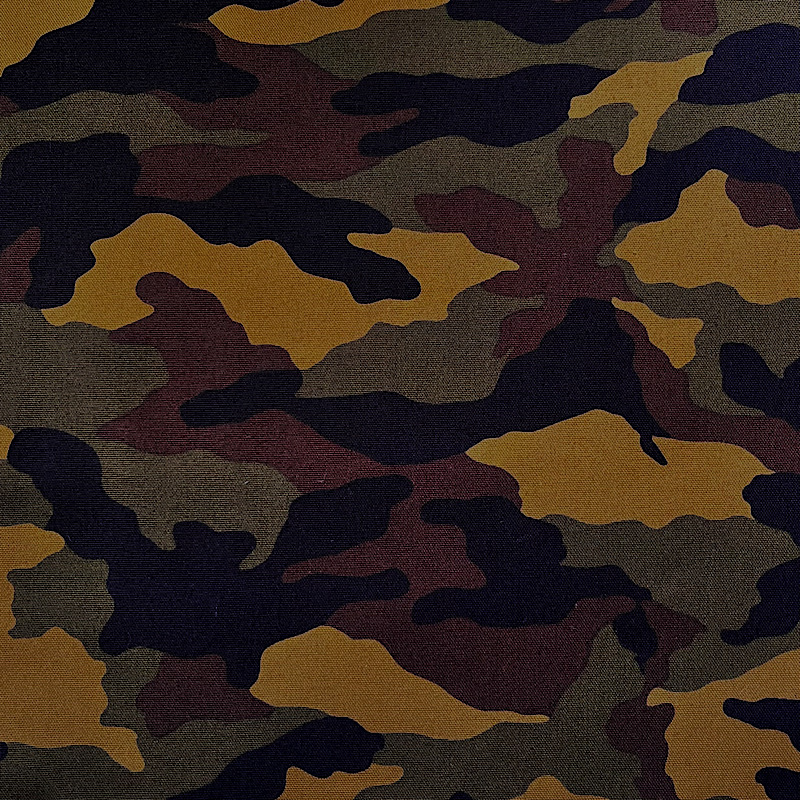 11号帆布・迷彩柄ベージュ系