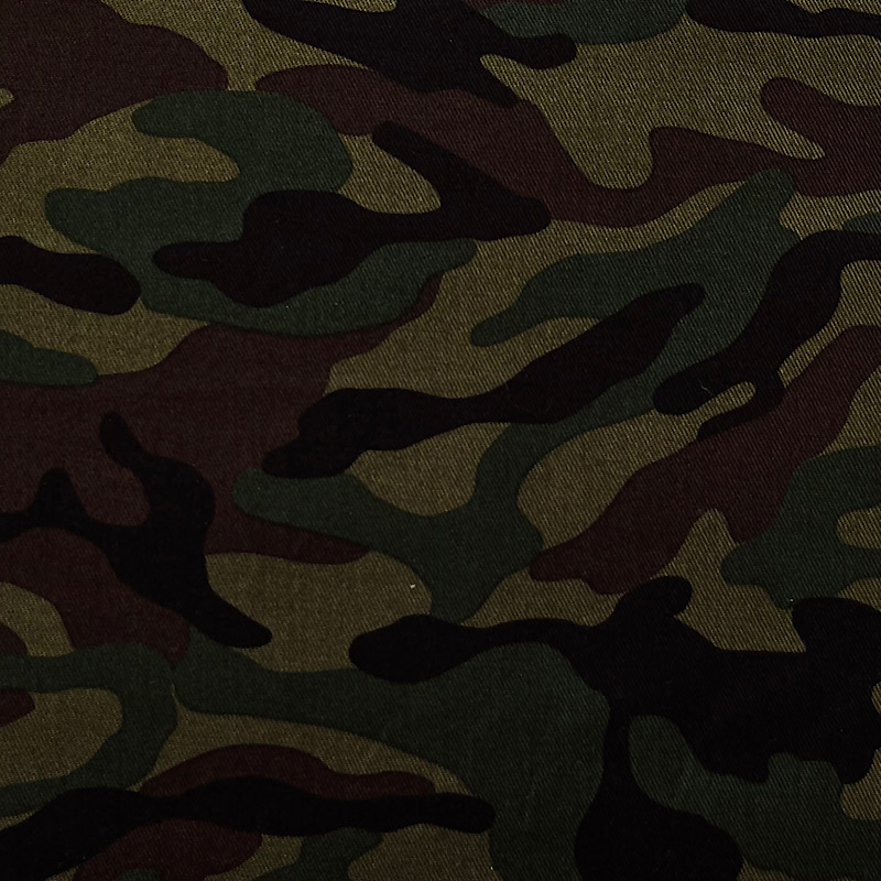 ツイル・グリーン系迷彩柄