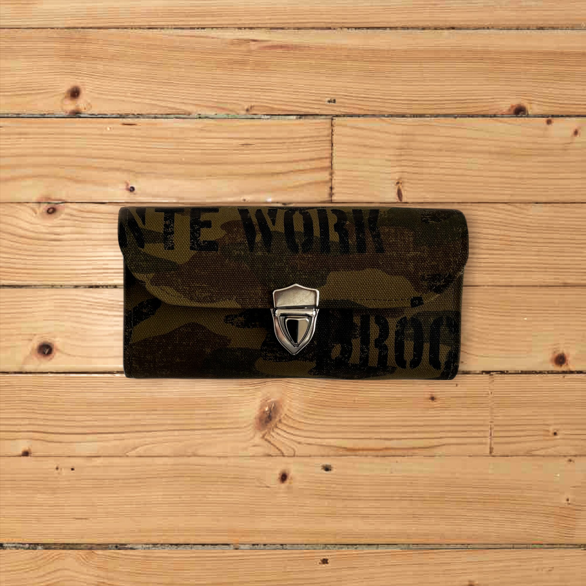 掠れ迷彩柄・3費目管理