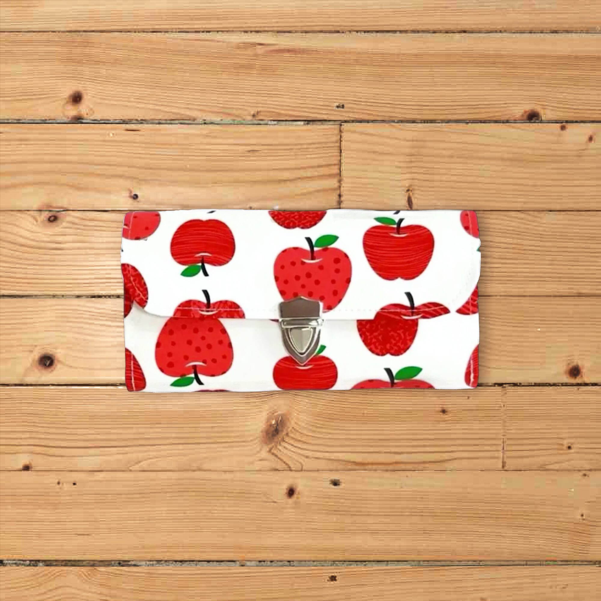 アップル柄・3費目管理