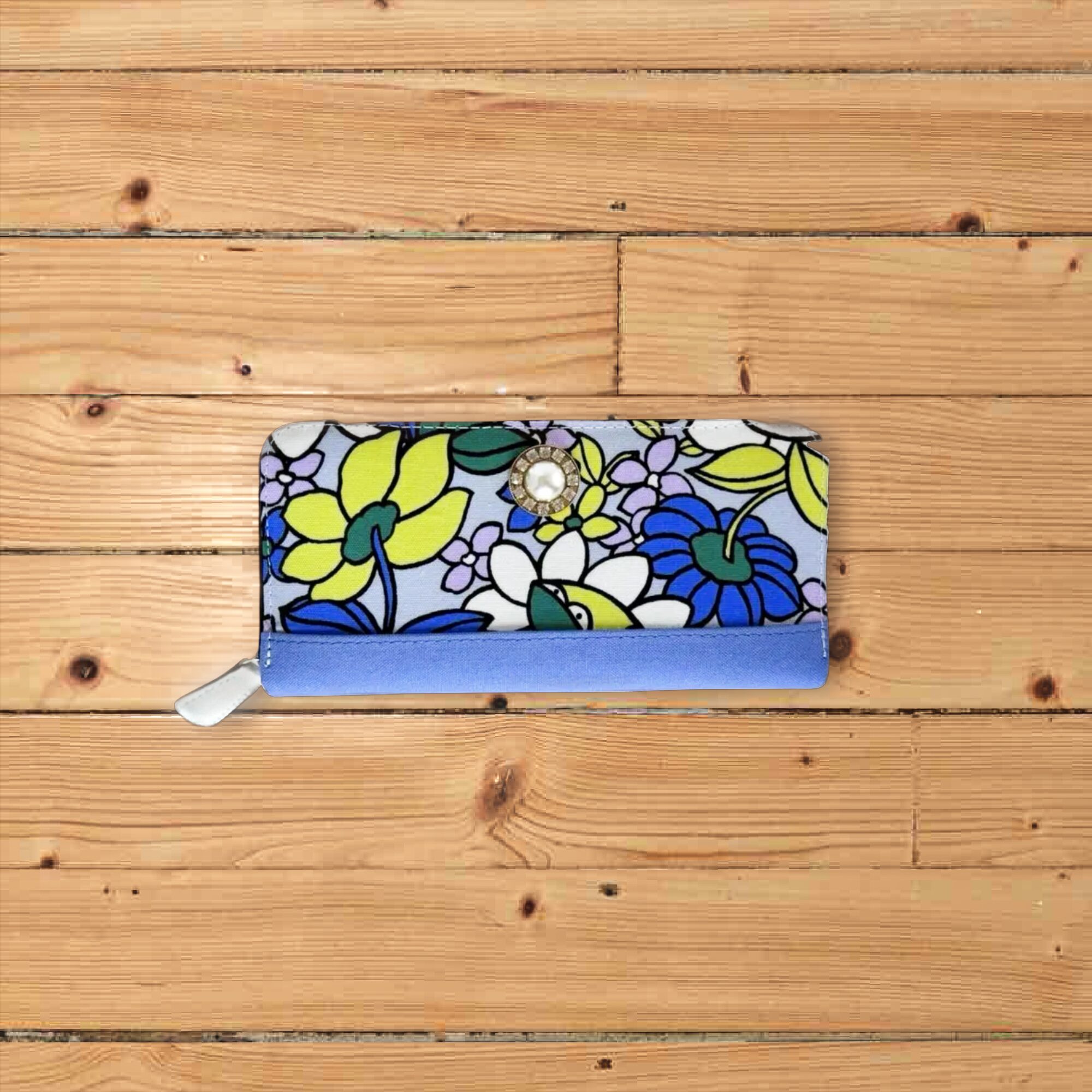 レトロフラワーブルー×スカイブルー・3費目管理