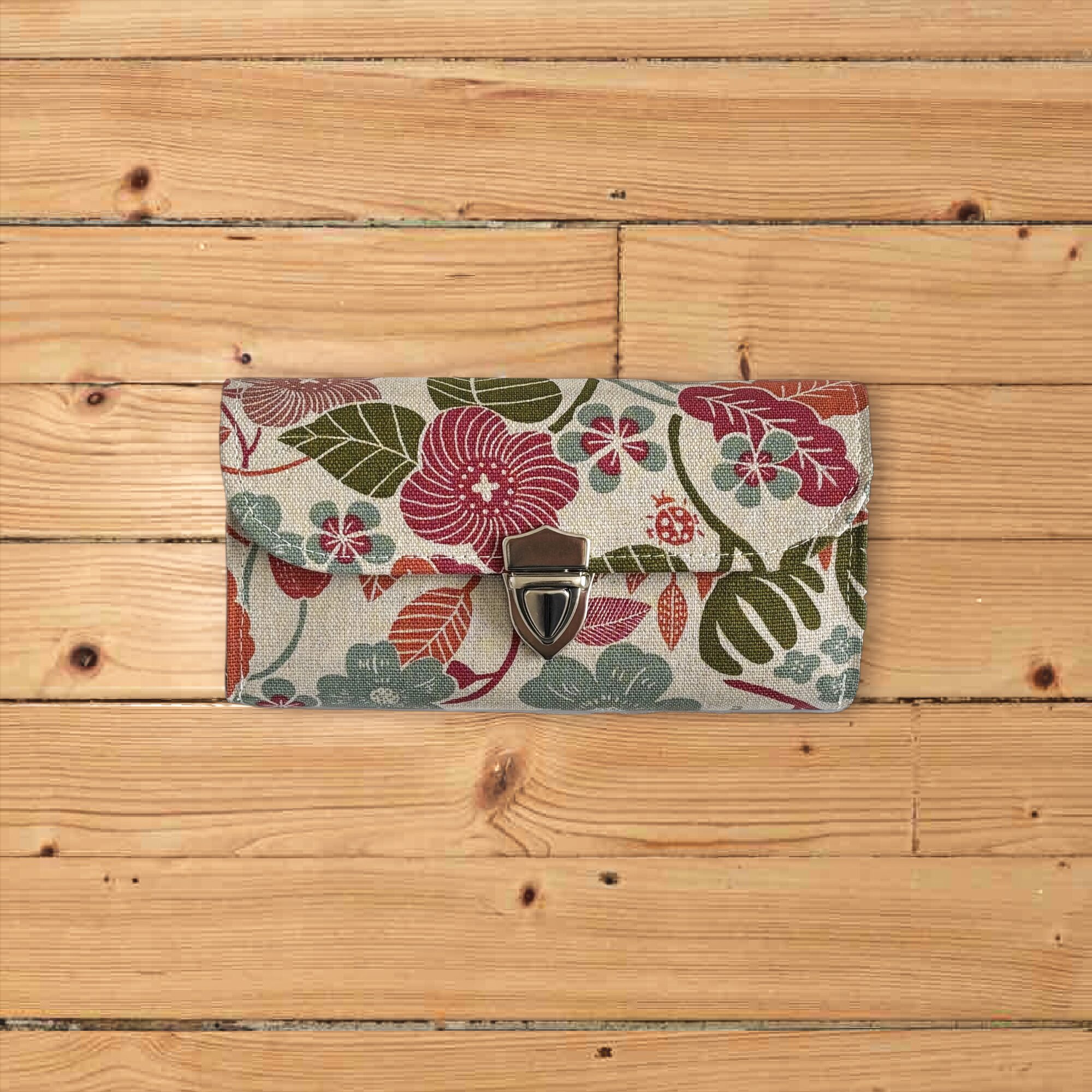 植物柄生成り・3費目管理