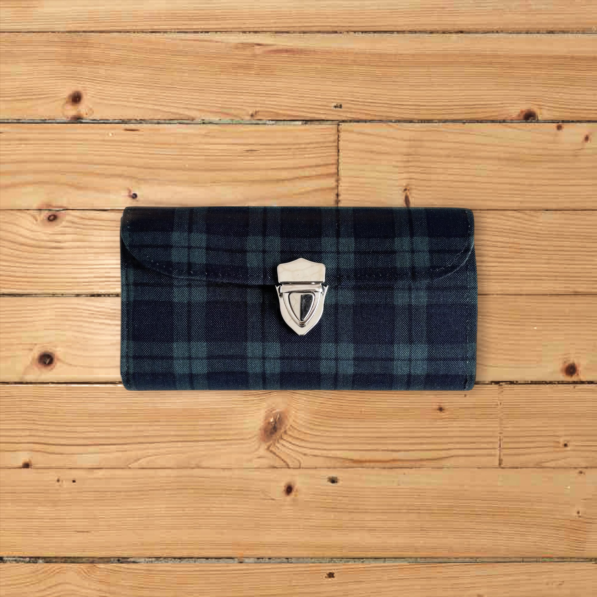 ブラックウォッチ柄・3費目管理