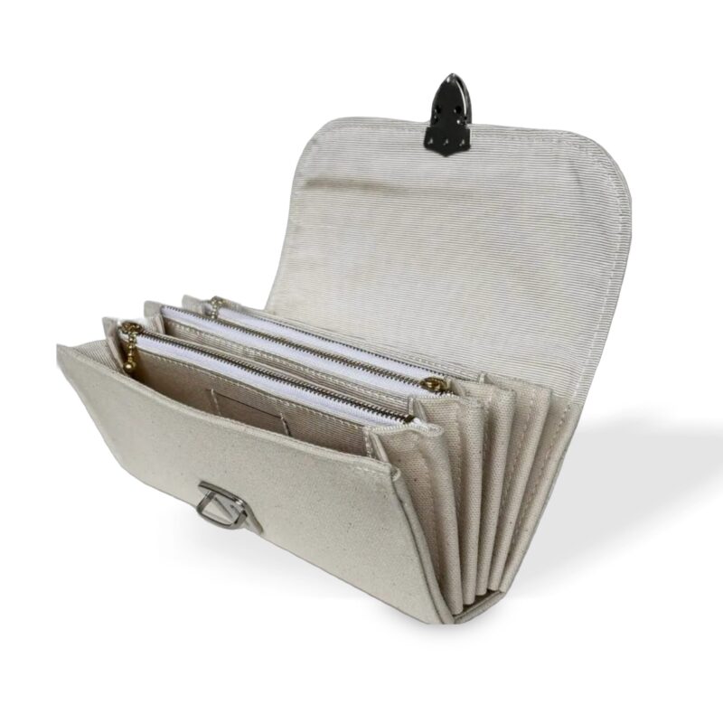 フラップ開閉型・3費目管理・生成り