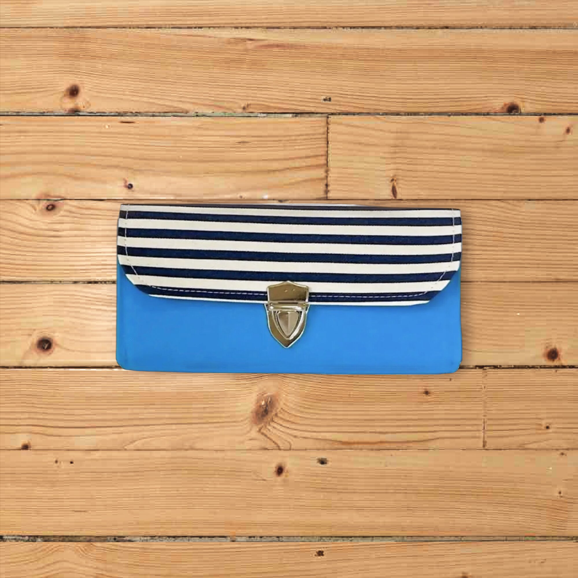 ターコイズブルー×ボーダー・3費目管理