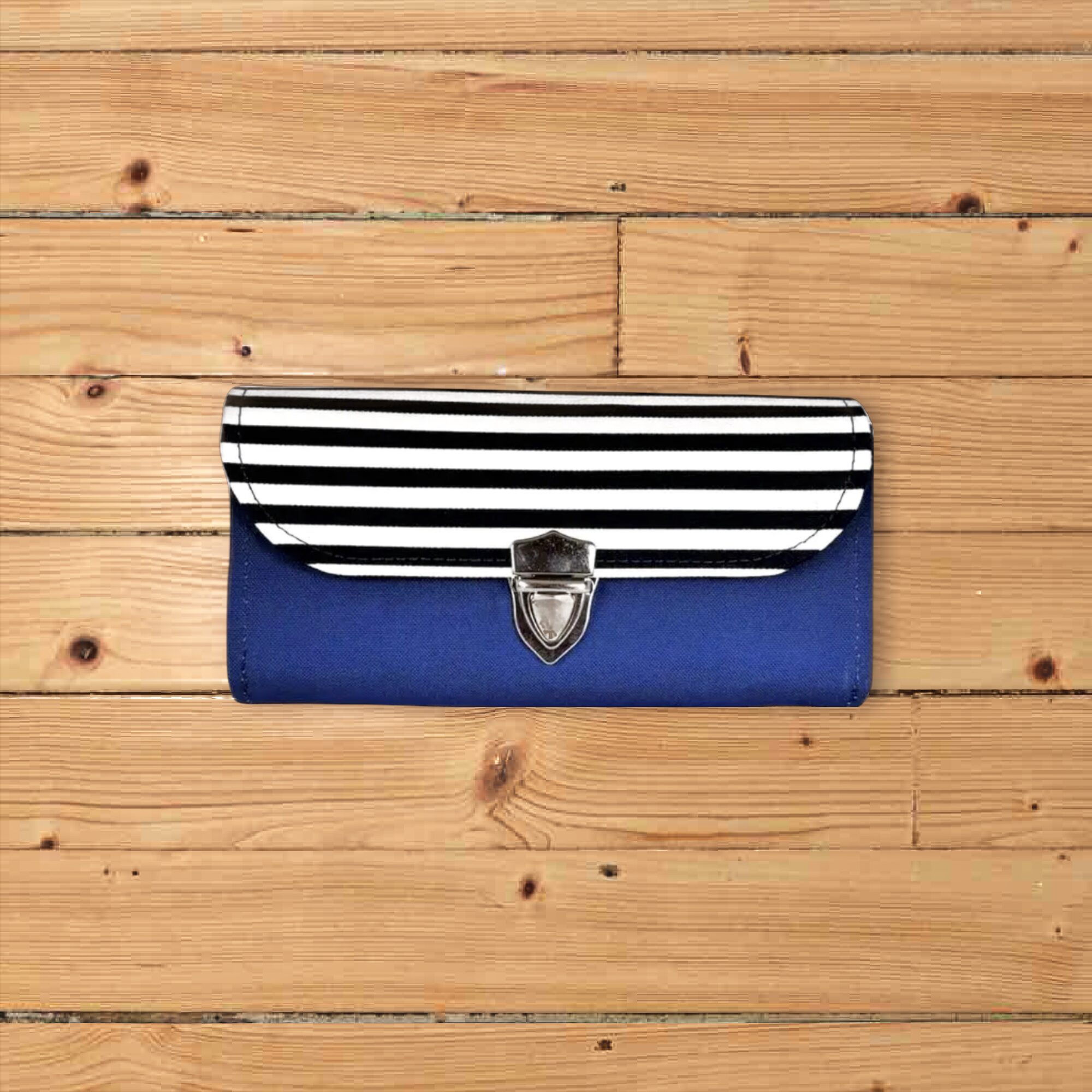 コバルトブルー×ボーダー・3費目管理