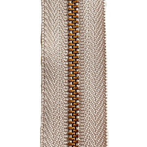 ファスナーポケット用ファスナー・ベージュ