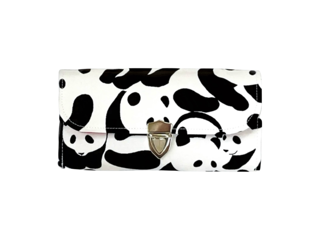 フラップ開閉型・3費目管理・モノグラムパンダ