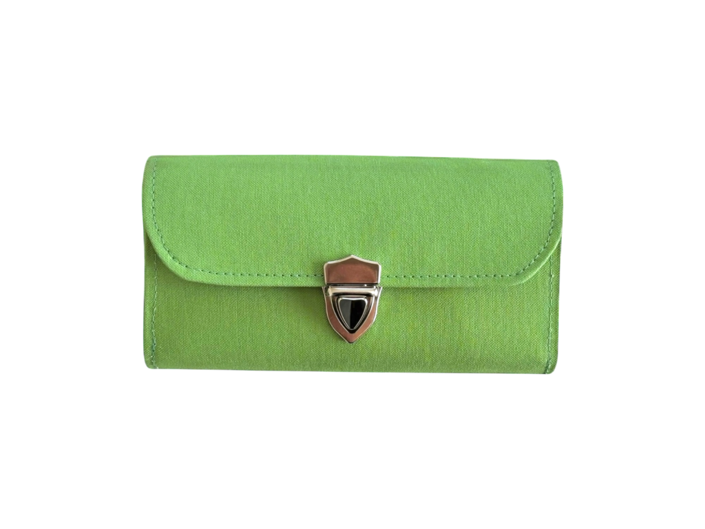 フラップ開閉型・3費目管理・アップルグリーン