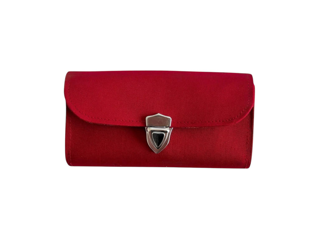 フラップ開閉型・3費目管理・ダークレッド