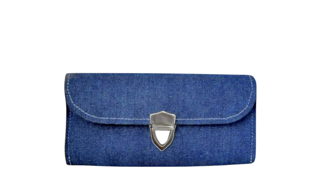 フラップ開閉型・3費目管理・デニム